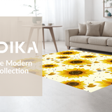 Elegant Botanical Round Composition(Yellow)