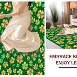 Playful Whimsical Shamrock Illustrations(Green)