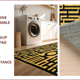 Chic Abstract Black and Gold(Black)