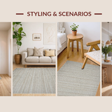 Trendy Herringbone Graphic Style(Beige)