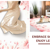Luxurious Fuzzy Contemporary Flair(Pink)