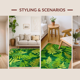 Striking Vintage Botanical Composition(Green)
