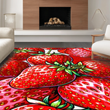 Lively Pink and Green Tropics(Red)