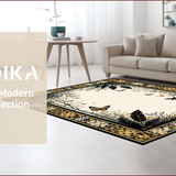 Wildlife Artistic Cheetah Motif(Beige)