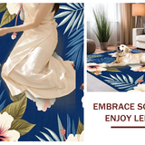 Trendy Navy Floral Composition(Blue)