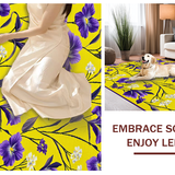 Elegant Seasonal Petal Motif(Yellow)