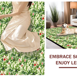 Warm Rustic Floral Accents(Green)