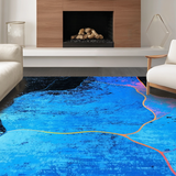 Marbled Texture Coastal Elegance(Blue)