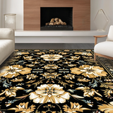 Contemporary Floral Motif(Black)