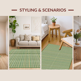 Modern Fuzzy Patterned Delight(Green)