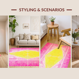 Trendy Youthful Diamond Texture(Pink)