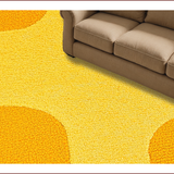 Contemporary Yellow Home Office Plush Accent(Yellow)