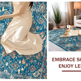 Intricate Spice Floral Whimsy(Blue)