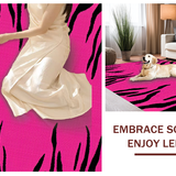 Lively Pink and Black Contrast(Pink)