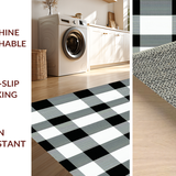 Sophisticated Black White Geometric Appeal(Black)