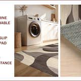 Contemporary Abstract Swirl Motif(Gray)