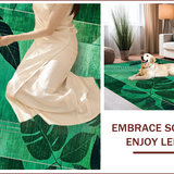 Elegant Textured Foliage Aesthetic(Green)