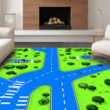 Fun Filled Colorful Road Journey(Green)