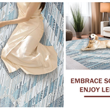 Modern Blue Lattice Design(Blue)