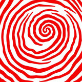 Swirling Vortex with Dynamic Spiral and Bold Center Focus(Red)
