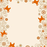 Festive Cat with Twinkling Warm Lights and Holiday Charm(Orange)