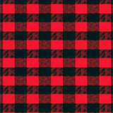 Vintage Hunting Flannel Gingham Porch Entrance(Red)