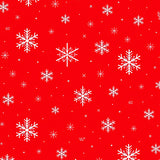 Merry Seasonal Jolly Starlight Snowfall Decoration(Red)