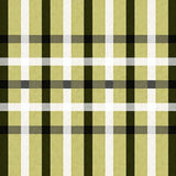 Midcentury Modern Plaid With Layered Striped Motifs(Olive)