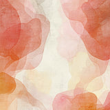 Peach Mist Non Slip Artistic Watercolor Swirl(Beige)