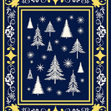 Midnight Celebration Joyful Seasonal Welcome Accessory(Blue)