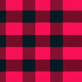 Gingham Check Entrance with Vintage Appeal(Pink)