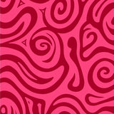 Vibrant Spiral Swirl Design with Dynamic Curves and Flowing Motifs(Pink)