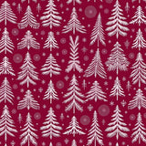 Christmas Tree Branch Pine Needle Festive(Red)