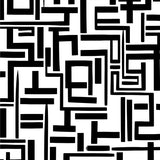 Abstract Blocks Area(Black)