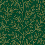 Enchanted Holly Vine Textured(Green)