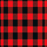 Lumberjack Checkered featuring Rustic Woodland Blocks(Black)
