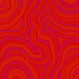 Vibrant Abstract Swirl with Dynamic Energy and Bold Shapes(Red)