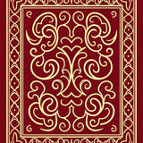Modern Abstract Wave Featuring Dynamic Swirl Art Influence(Red)