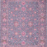Premium Lavender Blossom Decorative Accent with Antique Mauve Medallions(Gray)