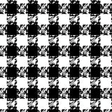 Festive Buffalo Plaid Lattice Farmhouse Vintage Holiday Checkered(Black)