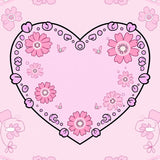 Charming Kawaii Shaped with Playful Floral Embellishments(Pink)