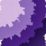Abstract Watercolor Brush Strokes with Gradient Fade Technique(Purple)