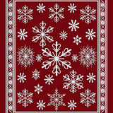Magical Frosty Wonderland Seasonal Embellishment Tapestry(Red)