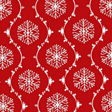 Snowflake Pine Tree with Delicate Festive Motifs(Red)