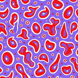 Abstract Whirlwind Swirl Motif with Dynamic Festal Accents(Purple)