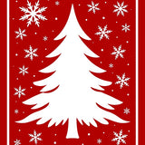 Frosty Conifer Wonderland Entrance(Red)