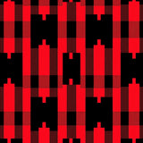 Classic Lumberjack Grid Harvest Seasonal Decorative Tapestry(Red)