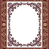 Elegant Paisley Strip with Intricate Interwoven Swirls(Gold)