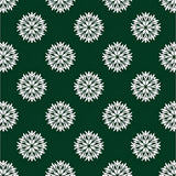 Yuletide Snowflake Cascade Textured(Green)