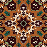 Boho Pinecone Medallion with Seasonal Berry Branch(Brown)